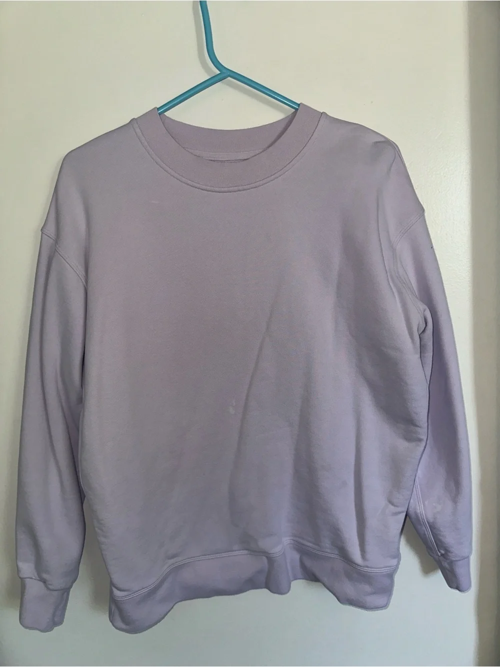 lululemon athletica Lavender Crewneck Sweatshirt